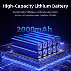 JT MOROLUX Solar Bug Zapper with Dual Charging, Electric Mosquito Killer & LED Lantern, Portable Indoor & Outdoor Insect Trap for Home, Patio, Garden & Camping