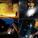 Portable Outdoor Strong Magnetic Mini Lighter Multifunctional Floodlight with Rechargeable Battery, USB Charging, and LED Features