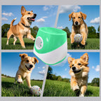 Upgraded Automatic Ball Launcher for Dogs – Rechargeable Interactive Dog Fetch Toy with 3 ETPU Balls, Adjustable Launch Distance (10/20/30 FT), Infrared Sensor Dog Ball Thrower for Dogs – Indoor & Outdoor Play Machine