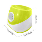 Upgraded Automatic Ball Launcher for Dogs – Rechargeable Interactive Dog Fetch Toy with 3 ETPU Balls, Adjustable Launch Distance (10/20/30 FT), Infrared Sensor Dog Ball Thrower for Dogs – Indoor & Outdoor Play Machine