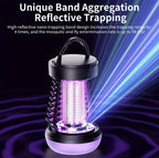 JT MOROLUX 3-in-1 Rechargeable Camping Lantern & Insect Zapper