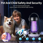 JT MOROLUX 3-in-1 Rechargeable Camping Lantern & Insect Zapper