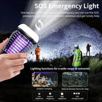 JT MOROLUX 3-in-1 Rechargeable Camping Lantern & Insect Zapper