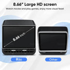 Upgrade Tesla Model 3/Y Rear Entertainment Screen 8.66 inches Modified Display Hotspot/WiFi (26 pin)