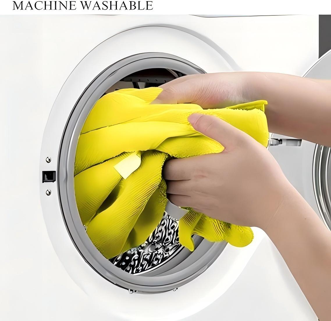 12'x12' 24 Pack Microfiber Household Cleaning Cloths - Multi-Purpose, Absorbent Towels for Kitchen, Car, Home Appliances (12x12 24 Pack)