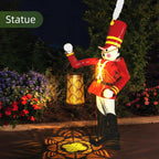 2 Pack Solar Hanging Lantern Lights - Outdoor Waterproof Decorative Lanterns with Switchable Warm/White LED Glow for Patio, Garden, Yard, Front Porch - Retro LED Lighting for Halloween, Holiday Decor