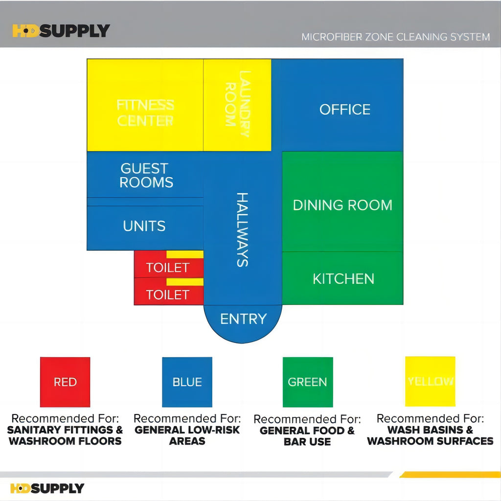 16'x16' Microfiber Household Cleaning Cloths  Multi-Purpose, Machine Washable, Absorbent Towels for Kitchen, Car, Home Appliances,48 Pack