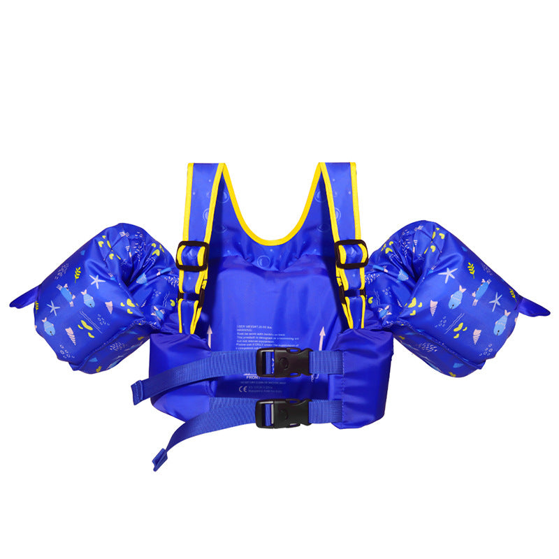 Kids Swim Vest Life Jacket for 33-60 Pounds Boys and Girls, Toddler Floaties with Shoulder Harness Arm Wings for 3,4,5,6,7,8 Years Old Baby (Unicorn Magic)