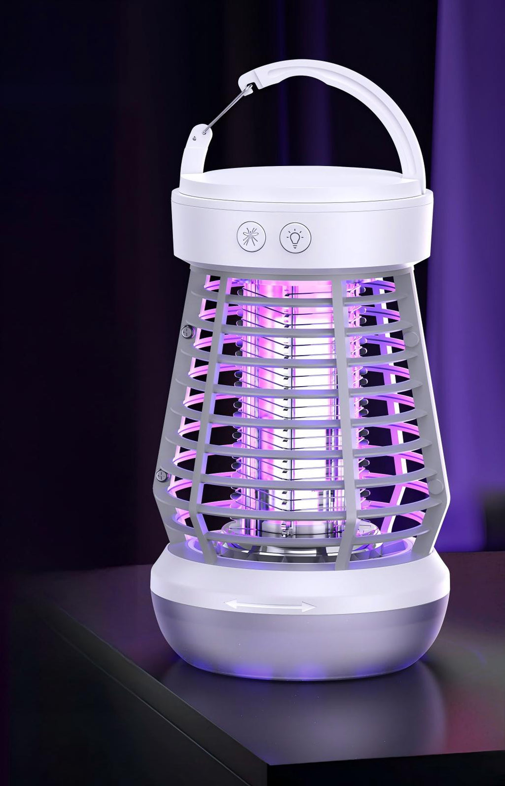 JT MOROLUX 3-in-1 Rechargeable Camping Lantern & Insect Zapper